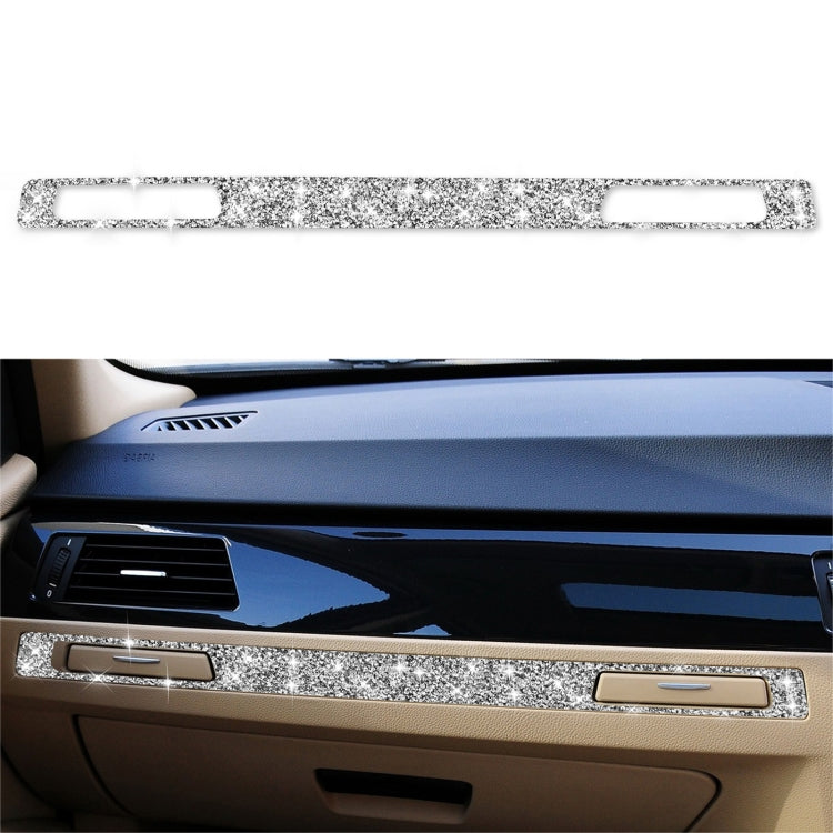 For BMW 3 Series E90 / E92 / E93 2005-2012 Car Passenger Side Center Control Diamond Decorative Sticker, Right Drive, Passenger Side Center Control, Right Drive