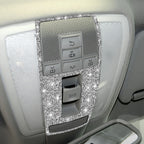 For Mercedes-Benz C-class W204 2007-2013 Car Reading Light Diamond Decorative Sticker, Left and Right Drive, Reading Light