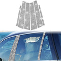 For BMW 3 Series E90 2005-2012 Car B-pillar Diamond Decorative Sticker, B-pillar