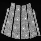 For BMW 3 Series E90 2005-2012 Car B-pillar Diamond Decorative Sticker, B-pillar