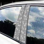 For BMW 3 Series E90 2005-2012 Car B-pillar Diamond Decorative Sticker, B-pillar