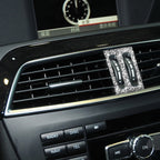 For Mercedes-Benz C-class W204 2011-2013 Car Middle Air Outlet Diamond Decorative Sticker, Left and Right Drive, Middle Air Outlet
