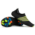 Printed Pattern Non-slip Rubber Thick Bottom Beach Shoes Swimming Shoes Diving Socks for Men, A Pair, 41, 44