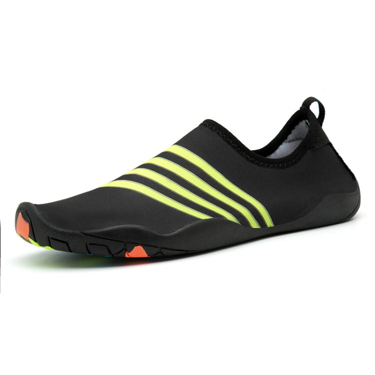 Printed Pattern Non-slip Rubber Thick Bottom Beach Shoes Swimming Shoes Diving Socks for Men, A Pair, 41, 44