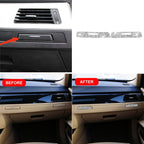 For BMW 3 Series E90 / E92 / E93 2005-2012 Car Passenger Side Center Control Hole Diamond Decorative Sticker, Passenger Side Center Control Hole