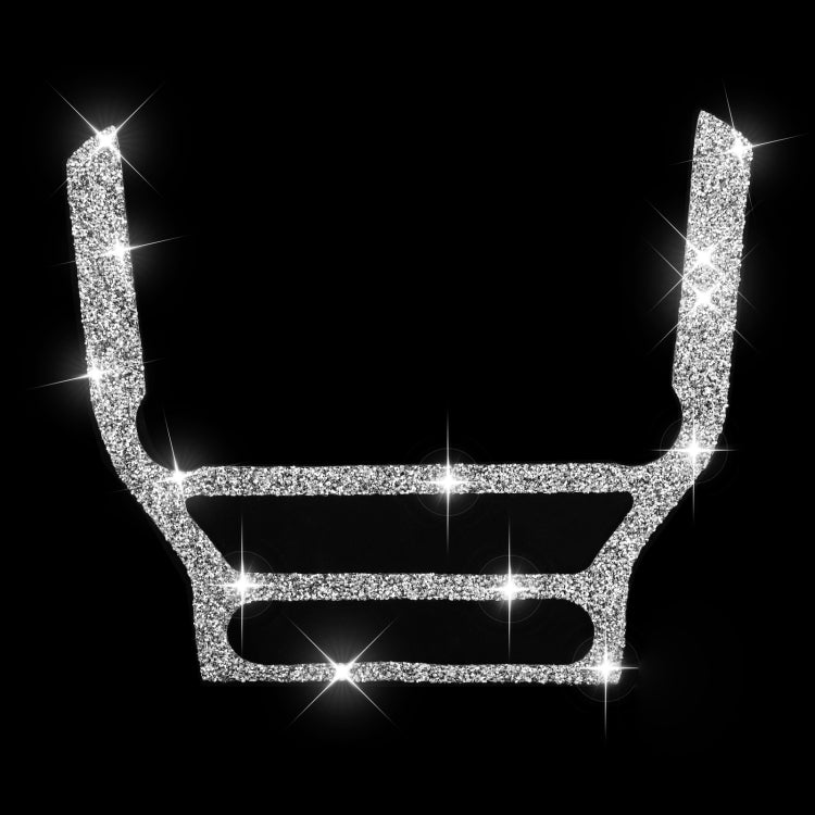 Car CD Panel Diamond Decoration Sticker, Left and Right Drive, CD Panel