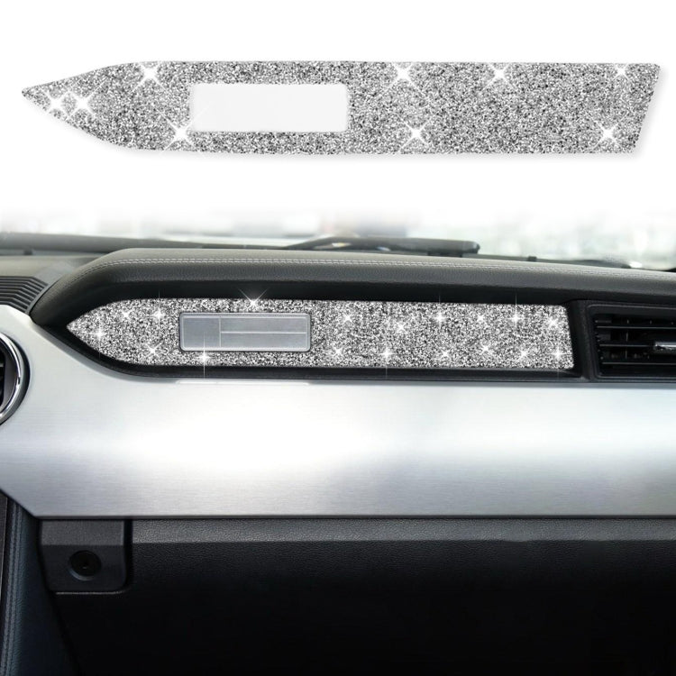 Car Dashboard Diamond Decoration Sticker, Left Drive, Dashboard, Left Drive