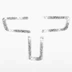 Car Steering Wheel Key Frame Diamond Decoration Sticker, Left and Right Drive, Steering Wheel Key Frame