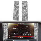 Car Central Control Diamond Decoration Sticker, Left and Right Drive, Central Control