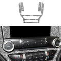 Car Central Control Panel Diamond Decoration Sticker, Left and Right Drive, Central Control Panel