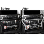 Car Central Control Panel Diamond Decoration Sticker, Left and Right Drive, Central Control Panel