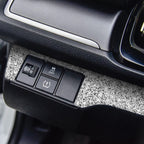 For Honda Civic 2016-2019 Car Headlight Switch Panel Diamond Decorative Sticker, Left-hand Drive, Headlight Switch Panel, Left-hand Drive