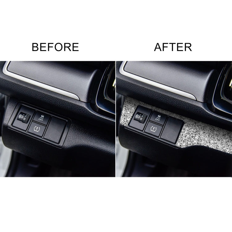 For Honda Civic 2016-2019 Car Headlight Switch Panel Diamond Decorative Sticker, Left-hand Drive, Headlight Switch Panel, Left-hand Drive