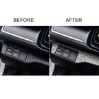 For Honda Civic 2016-2019 Car Headlight Switch Panel Diamond Decorative Sticker, Left-hand Drive, Headlight Switch Panel, Left-hand Drive