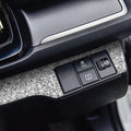 For Honda Civic 2016-2019 Car Headlight Switch Panel Diamond Decorative Sticker, Right-hand Drive, Headlight Switch Panel, Right-hand Drive