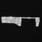 For Honda Civic 2016-2019 Car Headlight Switch Panel Diamond Decorative Sticker, Right-hand Drive, Headlight Switch Panel, Right-hand Drive