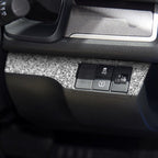 For Honda Civic 2016-2019 Car Headlight Switch Panel Diamond Decorative Sticker, Right-hand Drive, Headlight Switch Panel, Right-hand Drive