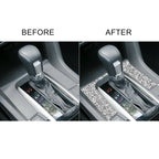 For Honda Civic 2016-2019 Car Gear Panel Diamond Decorative Sticker, Left and Right Drive, Gear Panel