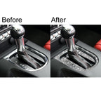 3pcs Car Gear Shift Outer Ring Diamond Decoration Sticker, Left Drive, Gear Shift Outer Ring, Left Drive