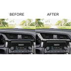 For Honda Civic 2016-2019 Car Central Control Air Outlets Below Diamond Decorative Sticker, Left-hand Drive, Central Control Air Outlets Below, Left-hand Drive