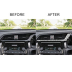 For Honda Civic 2016-2019 Car Central Control Air Outlets Below Diamond Decorative Sticker, Right-hand Drive, Central Control Air Outlets Below, Right-hand Drive