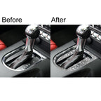 3pcs Car Gear Shift Outer Ring Diamond Decoration Sticker, Right Drive, Gear Shift Outer Ring, Right Drive