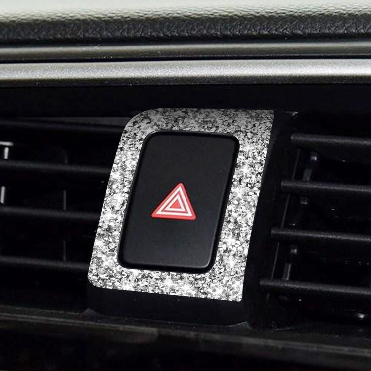 For Honda Civic 2016-2019 Car Warning Light Frame Diamond Decorative Sticker, Right-hand Drive, Warning Light Frame, Right-hand Drive