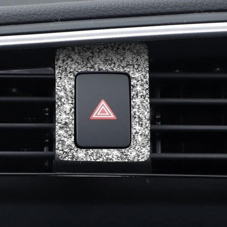 For Honda Civic 2016-2019 Car Warning Light Frame Diamond Decorative Sticker, Right-hand Drive, Warning Light Frame, Right-hand Drive
