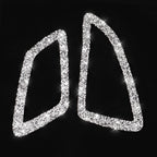 For Honda Civic 2016-2019 Car Instrument Air Outlets Diamond Decorative Sticker, Left-hand Drive, Instrument Air Outlets, Left-hand Drive