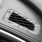 For Honda Civic 2016-2019 Car Instrument Air Outlets Diamond Decorative Sticker, Left-hand Drive, Instrument Air Outlets, Left-hand Drive