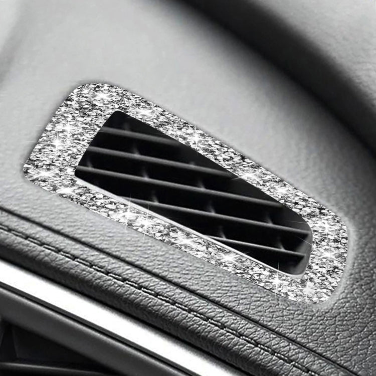 For Honda Civic 2016-2019 Car Instrument Air Outlets Diamond Decorative Sticker, Left-hand Drive, Instrument Air Outlets, Left-hand Drive