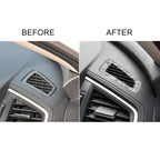 For Honda Civic 2016-2019 Car Instrument Air Outlets Diamond Decorative Sticker, Left-hand Drive, Instrument Air Outlets, Left-hand Drive