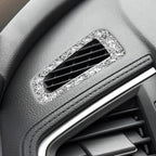 For Honda Civic 2016-2019 Car Instrument Air Outlets Diamond Decorative Sticker, Right-hand Drive, Instrument Air Outlets, Right-hand Drive
