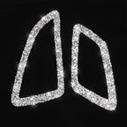 For Honda Civic 2016-2019 Car Instrument Air Outlets Diamond Decorative Sticker, Right-hand Drive, Instrument Air Outlets, Right-hand Drive