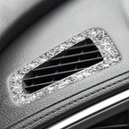 For Honda Civic 2016-2019 Car Instrument Air Outlets Diamond Decorative Sticker, Right-hand Drive, Instrument Air Outlets, Right-hand Drive