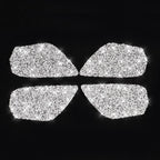 For Honda Civic 2016-2019 Car Inside Door Bowl Diamond Decorative Sticker, Left and Right Drive, Door Bowl