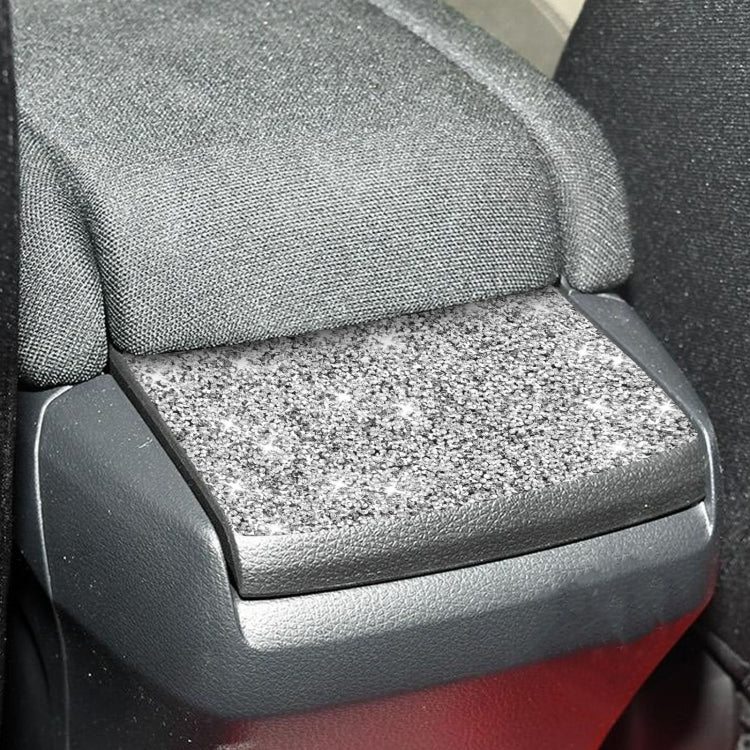 For Honda Civic 2016-2019 Car Rear Glove Box Cover Diamond Decorative Sticker, Left and Right Drive, Rear Glove Box Cover