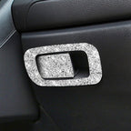 For Honda Civic 2016-2019 Car Storage Switch Diamond Decorative Sticker, Left-hand Drive, Storage Switch, Left-hand Drive