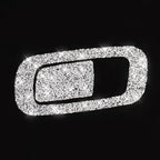 For Honda Civic 2016-2019 Car Storage Switch Diamond Decorative Sticker, Left-hand Drive, Storage Switch, Left-hand Drive