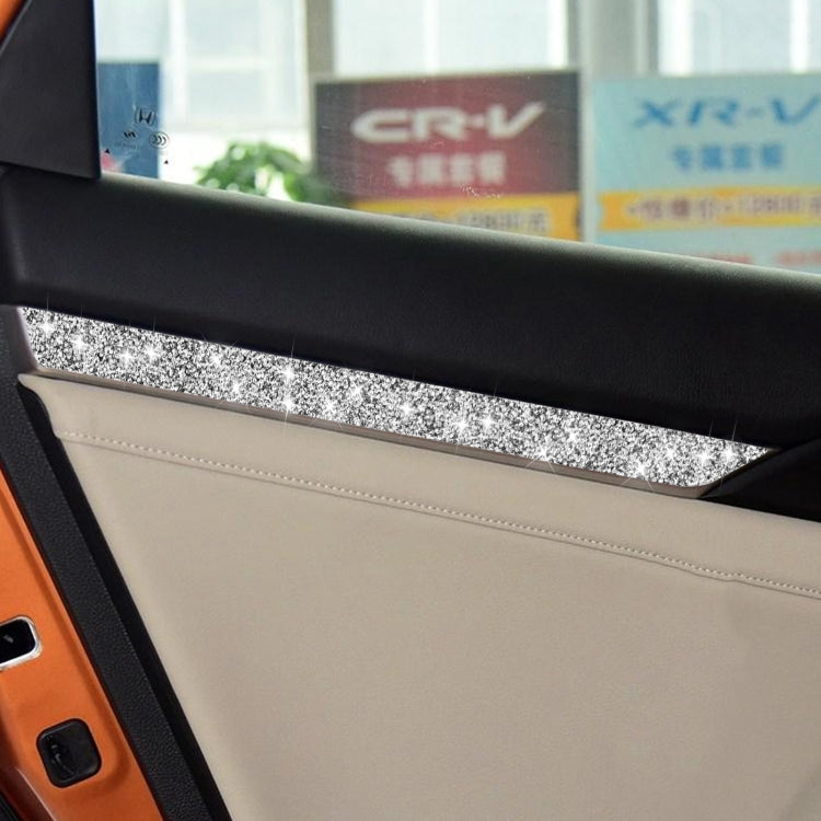 For Honda Civic 2016-2019 Car Door Strip Diamond Decorative Sticker, Left and Right Drive, Door Strip