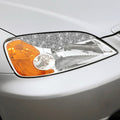 For Honda Civic 2001-2003 Car Light Eyebrow Diamond Decorative Sticker, Left and Right Drive, For Honda Civic 2001-2003 Light Eyebrow