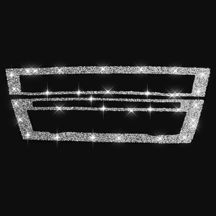 For BMW F10 5 Series 2011-2017 Car CD Panel Diamond Decorative Sticker, Left and Right Drive, CD Panel