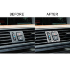 For BMW F10 5 Series 2011-2017 Car Air Outlets Diamond Decorative Sticker, Left and Right Drive, Air Outlets