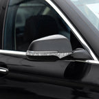 For BMW F10 5 Series 2011-2017 Car Rearview Mirror Anti-collision Diamond Decorative Sticker, Left and Right Drive, Rearview Mirror Anti-collision
