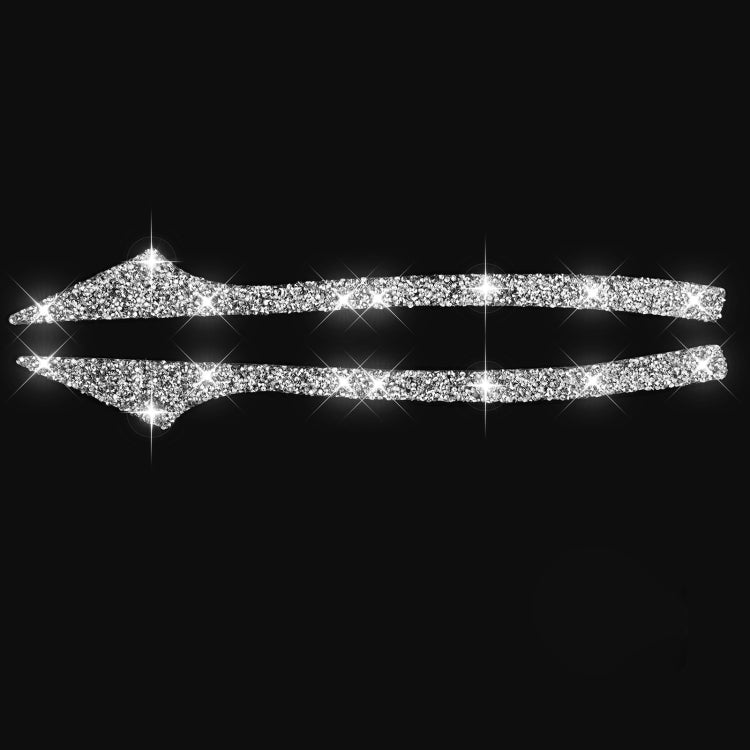For BMW F10 5 Series 2011-2017 Car Rearview Mirror Anti-collision Diamond Decorative Sticker, Left and Right Drive, Rearview Mirror Anti-collision