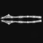 For BMW F10 5 Series 2011-2017 Car Rearview Mirror Anti-collision Diamond Decorative Sticker, Left and Right Drive, Rearview Mirror Anti-collision