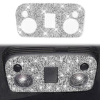 Car Reading Light Diamond Decoration Sticker, Left and Right Drive, Reading Light