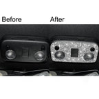 Car Reading Light Diamond Decoration Sticker, Left and Right Drive, Reading Light