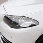 For BMW F10 5 Series 2010-2013 Car Light Eyebrow Diamond Decorative Sticker, Left and Right Drive, Light Eyebrow