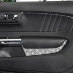 Car Front Door Panel Diamond Decoration Sticker, Left and Right Drive, Front Door Panel